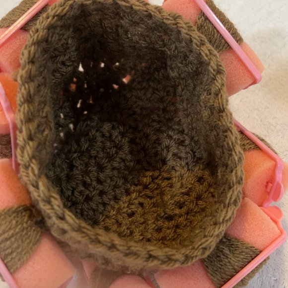 Custom Wig Baby Grandma Costume! Baby Wig with Curlers NEW - Picture 3 of 4